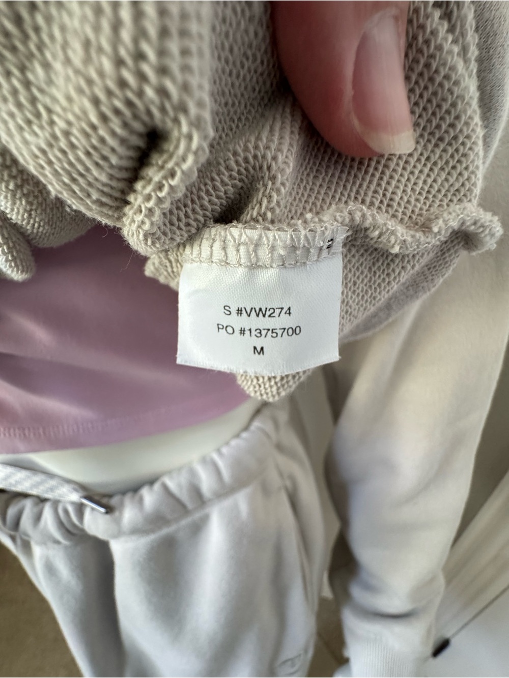 VUORI - 2 pc cropped quarter zip (Sm) & matching joggers (Med) - Picture 4 of 6